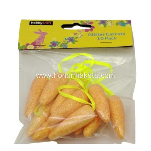 12pcs Foam Carrots